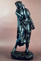 Studie für Pierre de Wissant, aus den Bürgern von Calais, um 1905-10